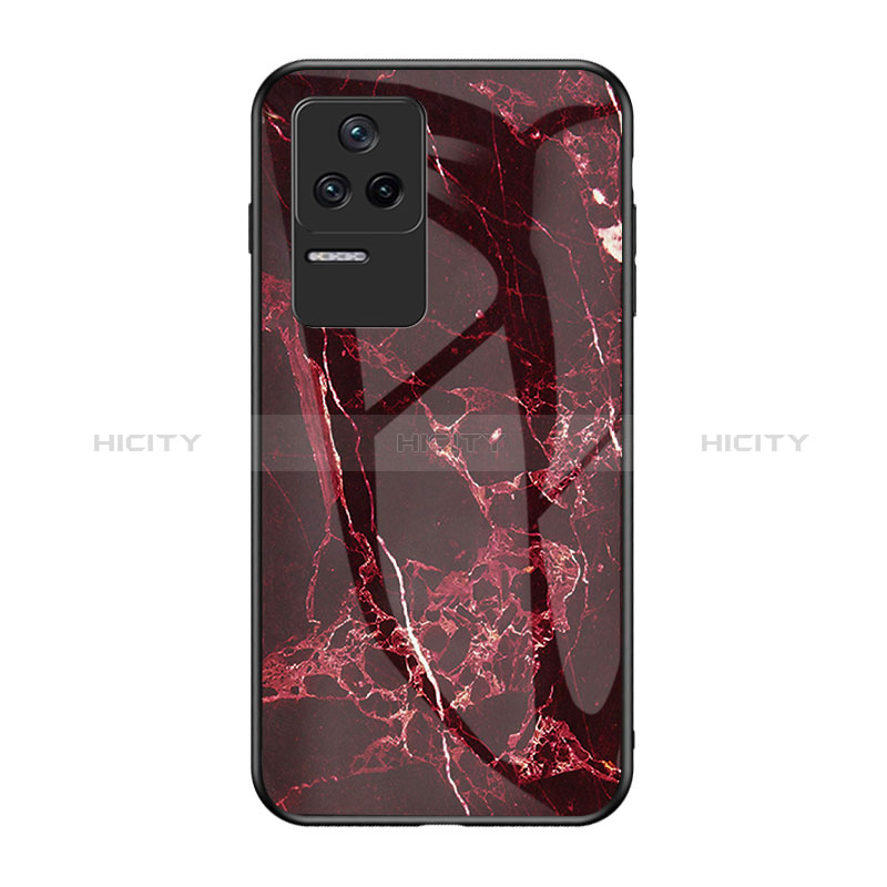 Funda Bumper Silicona Gel Espejo Patron de Moda Carcasa para Xiaomi Redmi K40S 5G