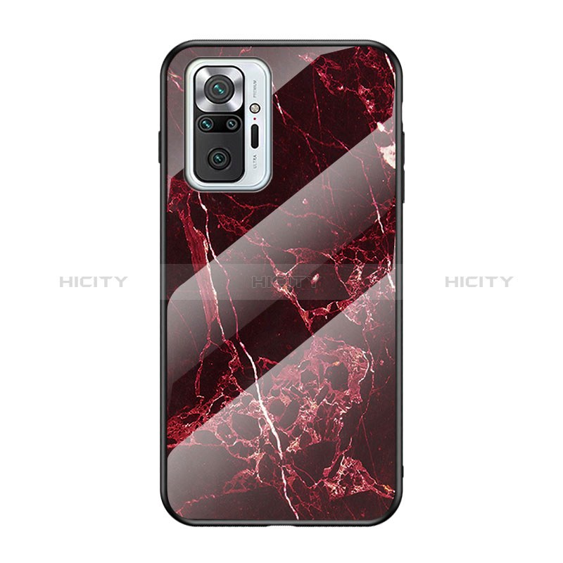 Funda Bumper Silicona Gel Espejo Patron de Moda Carcasa para Xiaomi Redmi Note 10 Pro 4G