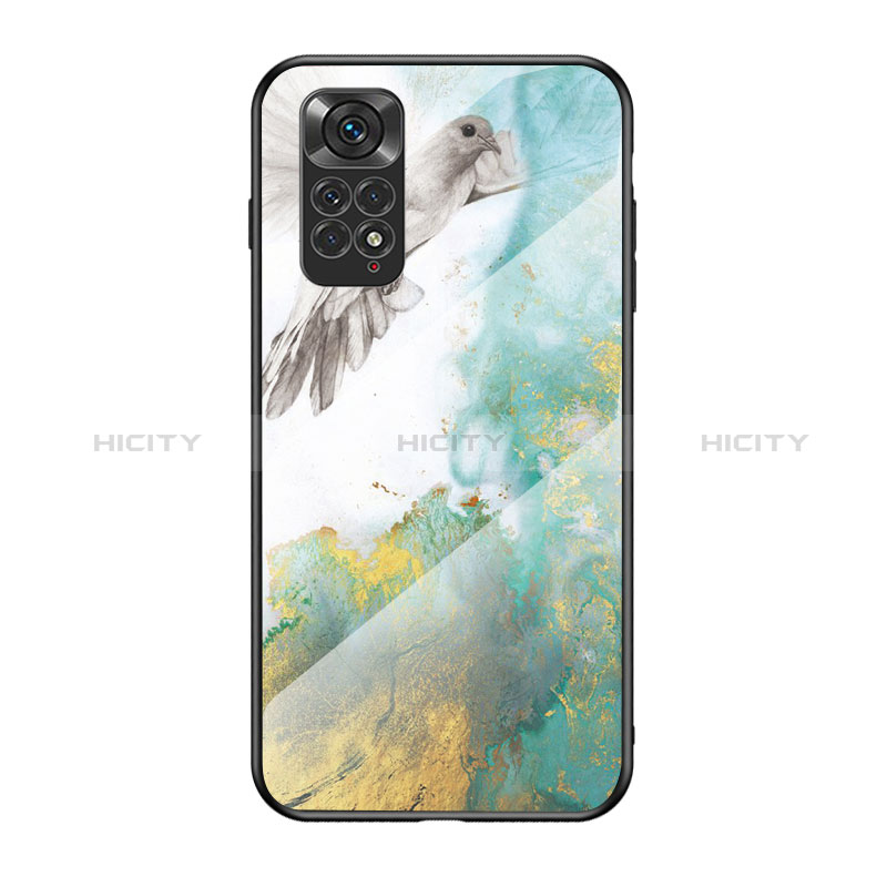 Funda Bumper Silicona Gel Espejo Patron de Moda Carcasa para Xiaomi Redmi Note 11S 4G