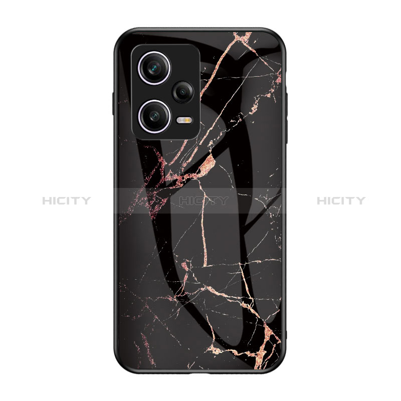 Funda Bumper Silicona Gel Espejo Patron de Moda Carcasa para Xiaomi Redmi Note 12 Pro 5G