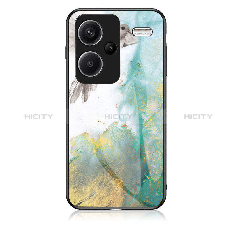 Funda Bumper Silicona Gel Espejo Patron de Moda Carcasa para Xiaomi Redmi Note 13 Pro+ Plus 5G