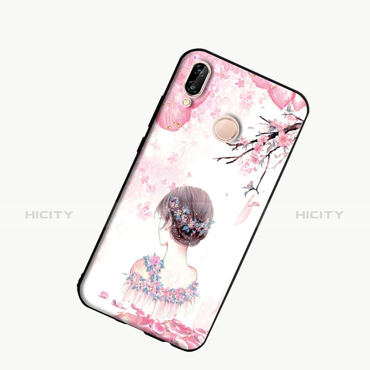 Funda Bumper Silicona Gel Espejo Patron de Moda Carcasa S01 para Huawei Honor 10 Lite