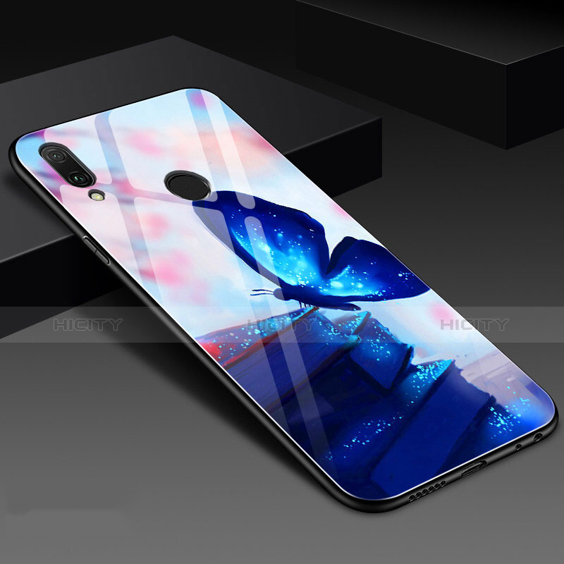 Funda Bumper Silicona Gel Espejo Patron de Moda Carcasa S02 para Huawei Honor 10 Lite