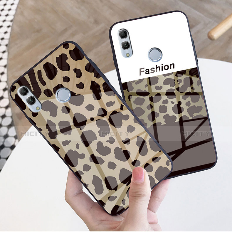 Funda Bumper Silicona Gel Espejo Patron de Moda Carcasa S03 para Huawei Honor 10 Lite