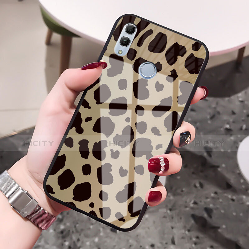 Funda Bumper Silicona Gel Espejo Patron de Moda Carcasa S03 para Huawei Honor 10 Lite