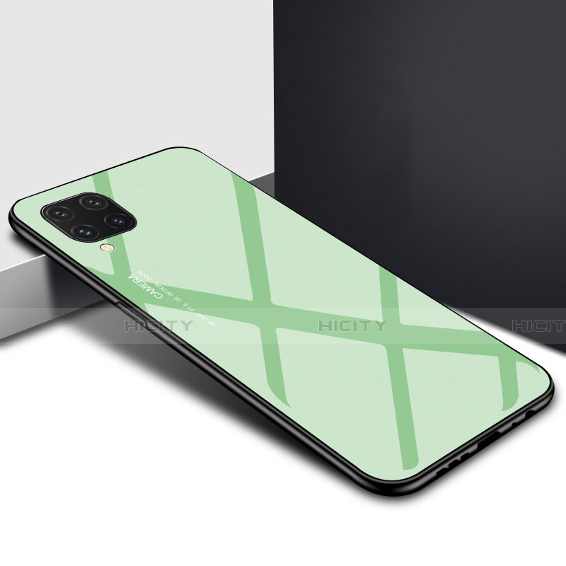 Funda Bumper Silicona Gel Espejo Patron de Moda Carcasa S03 para Huawei Nova 6 SE Verde