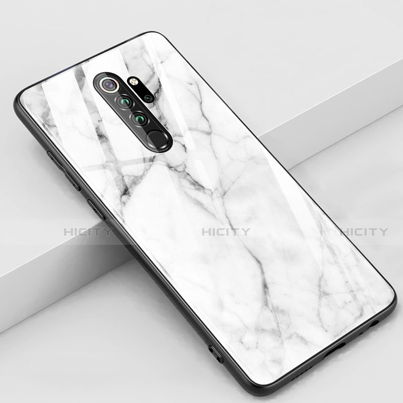 Funda Bumper Silicona Gel Espejo Patron de Moda Carcasa S03 para Xiaomi Redmi Note 8 Pro