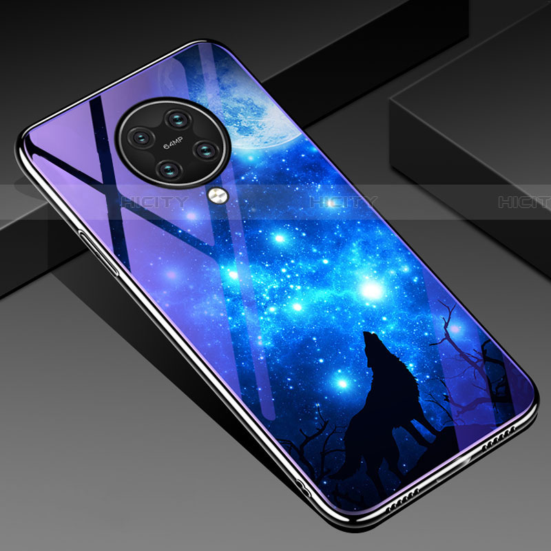 Funda Bumper Silicona Gel Espejo Patron de Moda Carcasa Z01 para Xiaomi Redmi K30 Pro 5G