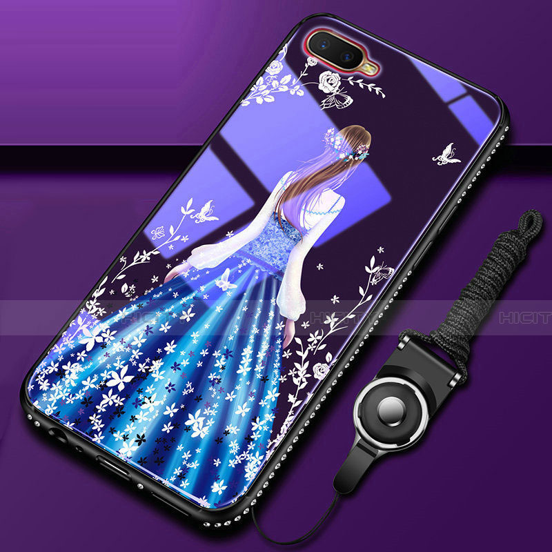 Funda Bumper Silicona Gel Espejo Vestido de Novia Carcasa M01 para Oppo R15X