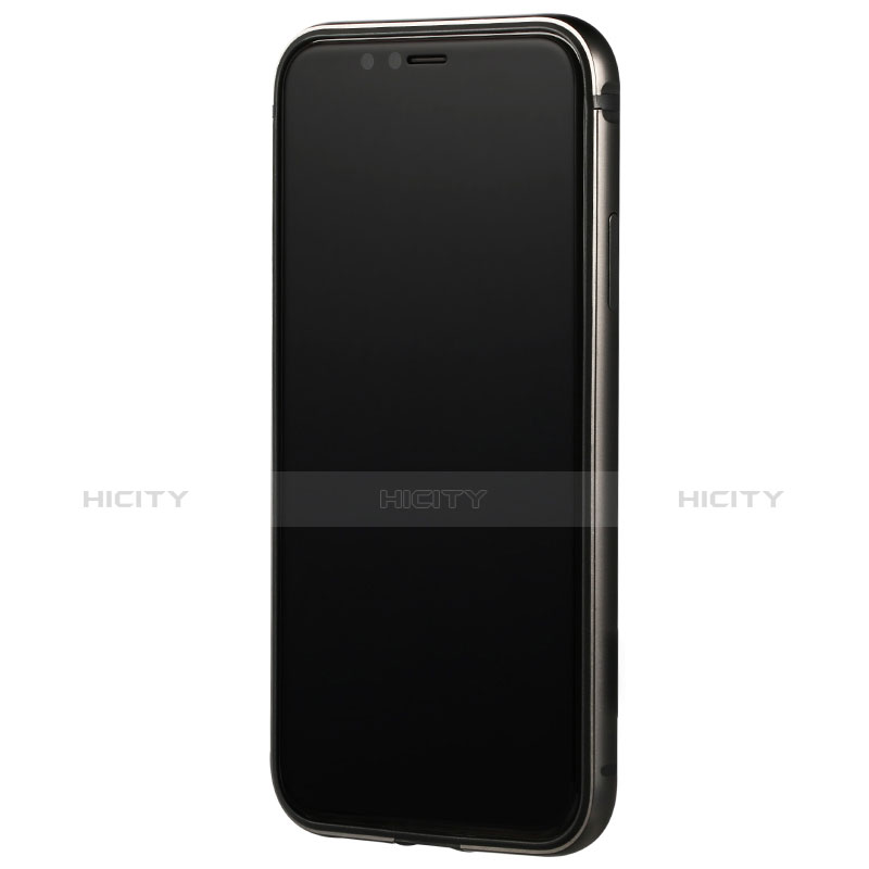 Funda Bumper Silicona Gel F01 para Apple iPhone Xs Negro