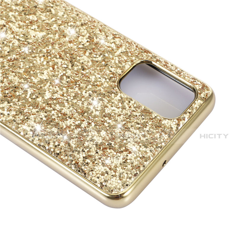 Funda Bumper Silicona y Plastico Carcasa Frontal y Trasera 360 Grados Bling-Bling para Samsung Galaxy M51