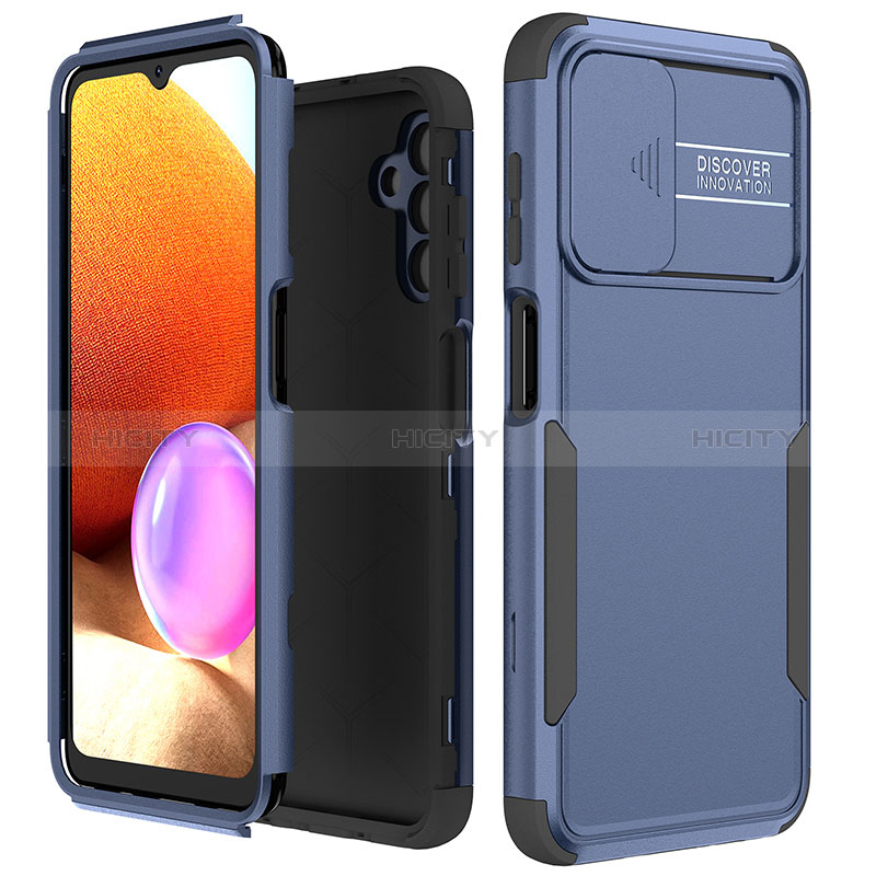 Funda Bumper Silicona y Plastico Carcasa Frontal y Trasera 360 Grados MQ1 para Samsung Galaxy A04s