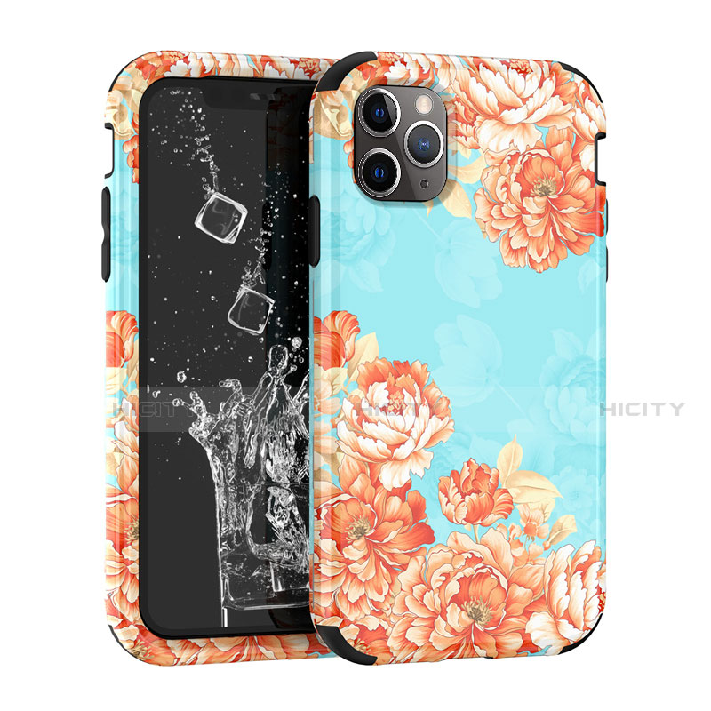 Funda Bumper Silicona y Plastico Carcasa Frontal y Trasera 360 Grados para Apple iPhone 11 Pro