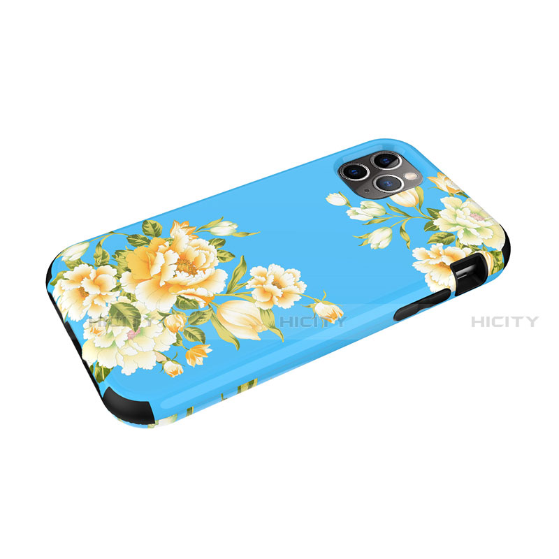 Funda Bumper Silicona y Plastico Carcasa Frontal y Trasera 360 Grados para Apple iPhone 11 Pro Max