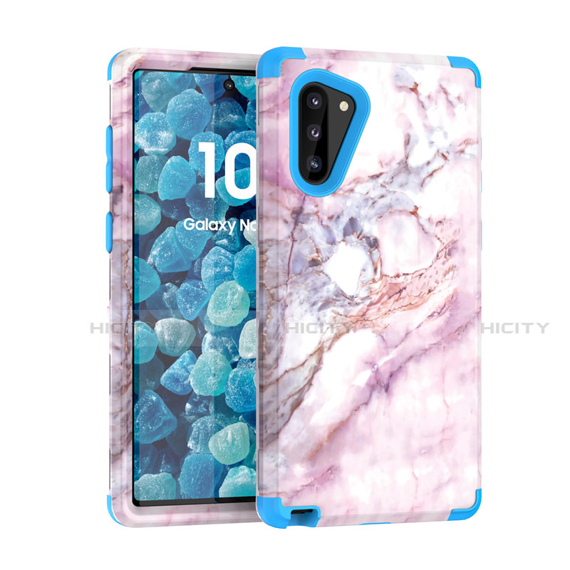 Funda Bumper Silicona y Plastico Carcasa Frontal y Trasera 360 Grados para Samsung Galaxy Note 10 5G