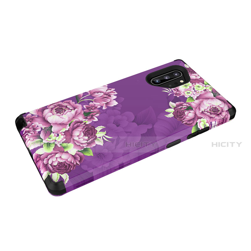 Funda Bumper Silicona y Plastico Carcasa Frontal y Trasera 360 Grados para Samsung Galaxy Note 10 Plus 5G