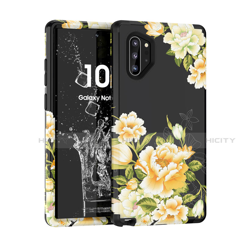 Funda Bumper Silicona y Plastico Carcasa Frontal y Trasera 360 Grados para Samsung Galaxy Note 10 Plus 5G