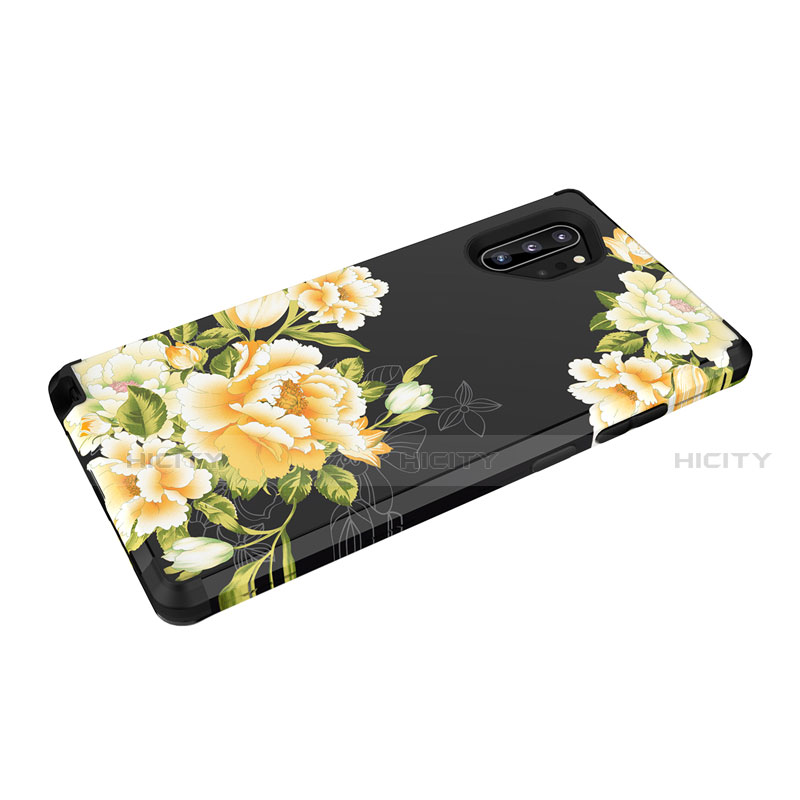 Funda Bumper Silicona y Plastico Carcasa Frontal y Trasera 360 Grados para Samsung Galaxy Note 10 Plus 5G