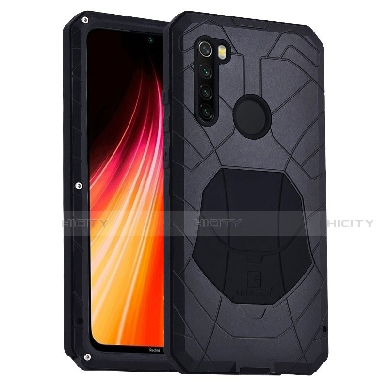 Funda Bumper Silicona y Plastico Carcasa Frontal y Trasera 360 Grados R01 para Xiaomi Redmi Note 8 (2021)