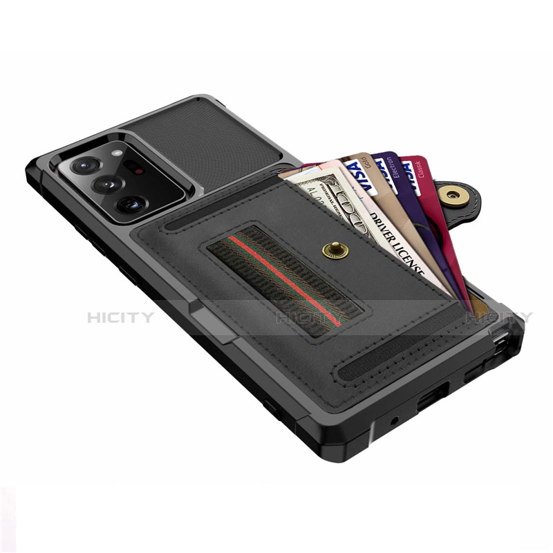 Funda Bumper Silicona y Plastico Carcasa Frontal y Trasera 360 Grados R05 para Samsung Galaxy Note 20 Ultra 5G