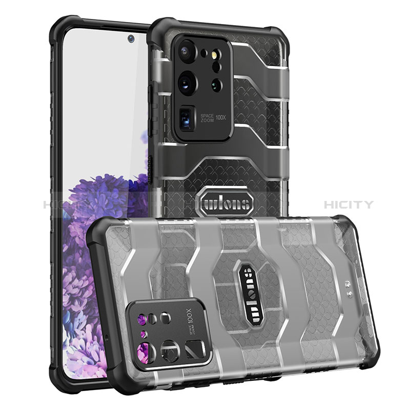 Funda Bumper Silicona y Plastico Carcasa Frontal y Trasera 360 Grados WL1 para Samsung Galaxy S20 Ultra 5G