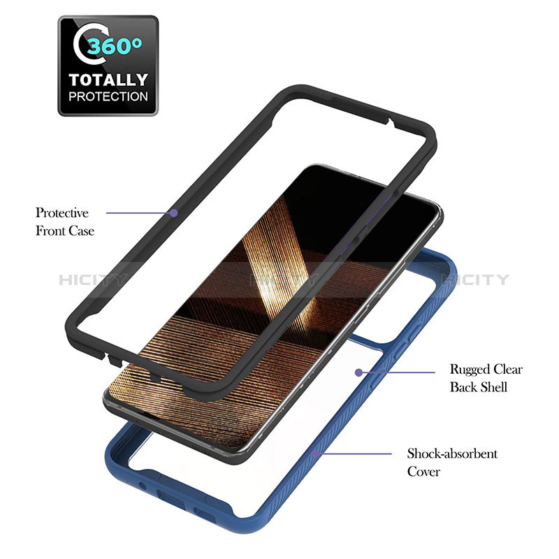 Funda Bumper Silicona y Plastico Mate Carcasa con Magnetico Anillo de dedo Soporte ZJ1 para Samsung Galaxy A15 5G