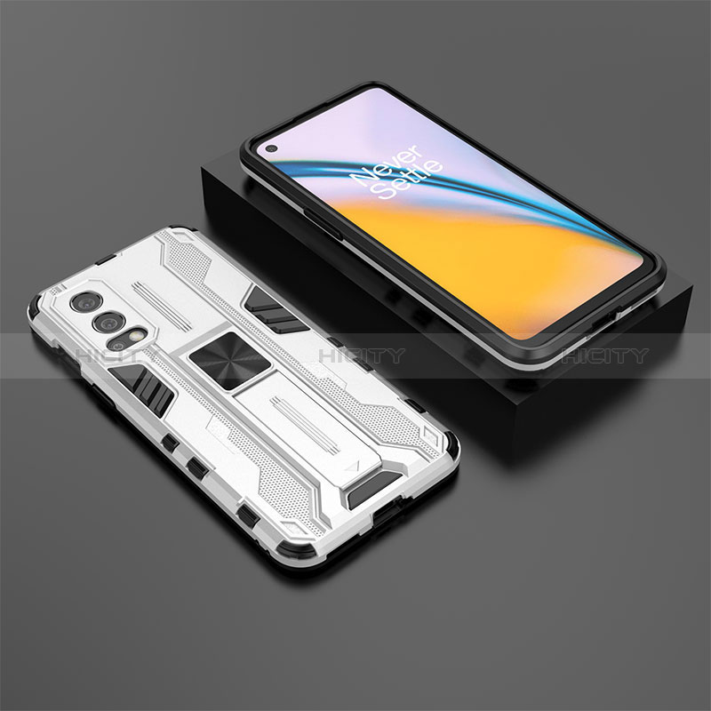 Carcasa Bumper Funda Silicona Transparente WL1 para OnePlus Nord 2 5G Claro