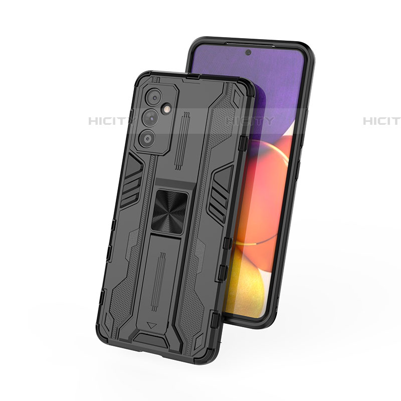 Funda Bumper Silicona y Plastico Mate Carcasa con Magnetico Soporte para Samsung Galaxy A05s