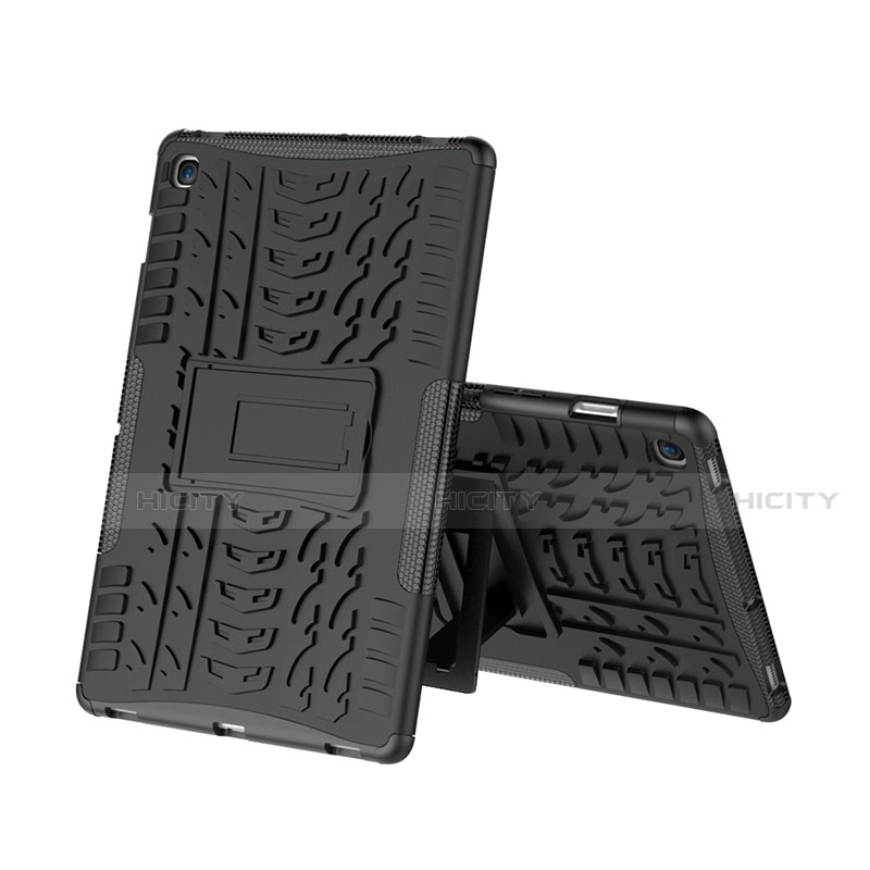 Funda Bumper Silicona y Plastico Mate Carcasa con Soporte A01 para Samsung Galaxy Tab S5e Wi-Fi 10.5 SM-T720