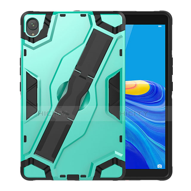 Funda Bumper Silicona y Plastico Mate Carcasa con Soporte A02 para Huawei MediaPad M6 10.8