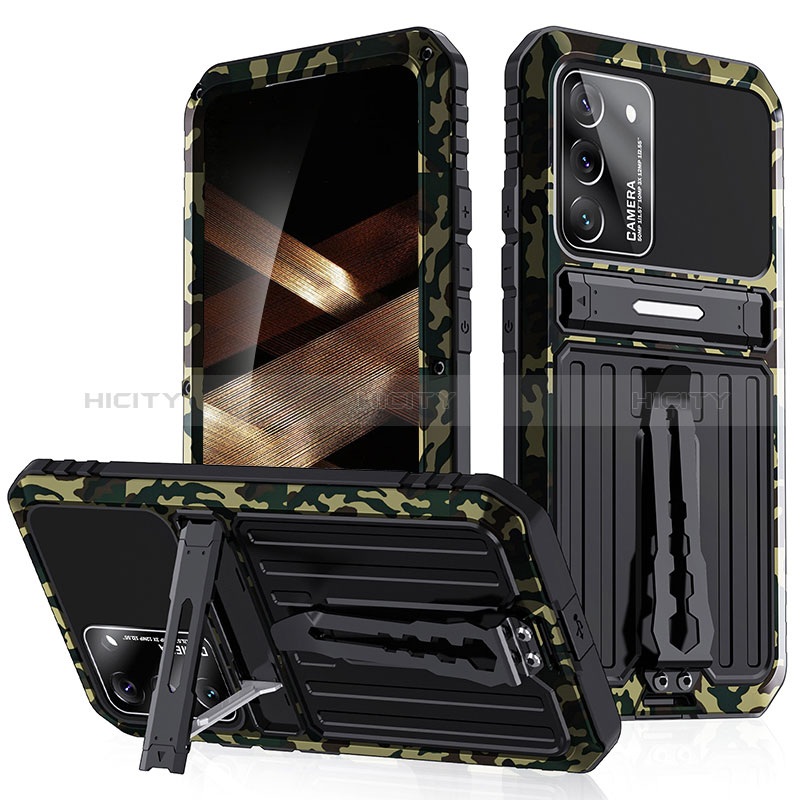 Funda Bumper Silicona y Plastico Mate Carcasa con Soporte A02 para Samsung Galaxy S24 5G