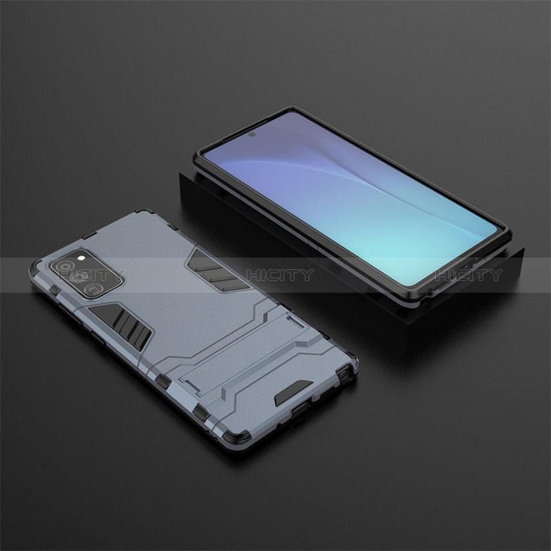 Funda Bumper Silicona y Plastico Mate Carcasa con Soporte KC1 para Samsung Galaxy Note 20 5G