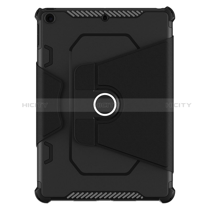 Funda Bumper Silicona y Plastico Mate Carcasa con Soporte L04 para Apple iPad 10.2 (2019)