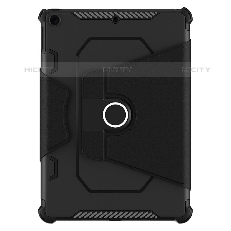 Funda Bumper Silicona y Plastico Mate Carcasa con Soporte L04 para Apple iPad 10.2 (2020)