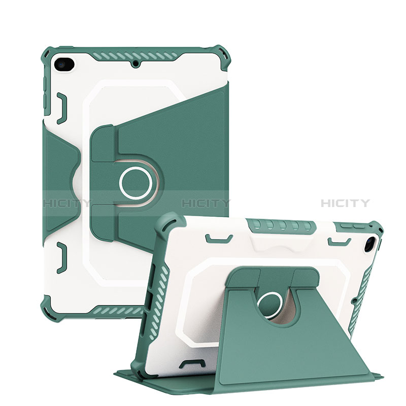 Funda Bumper Silicona y Plastico Mate Carcasa con Soporte L04 para Apple iPad Mini 4