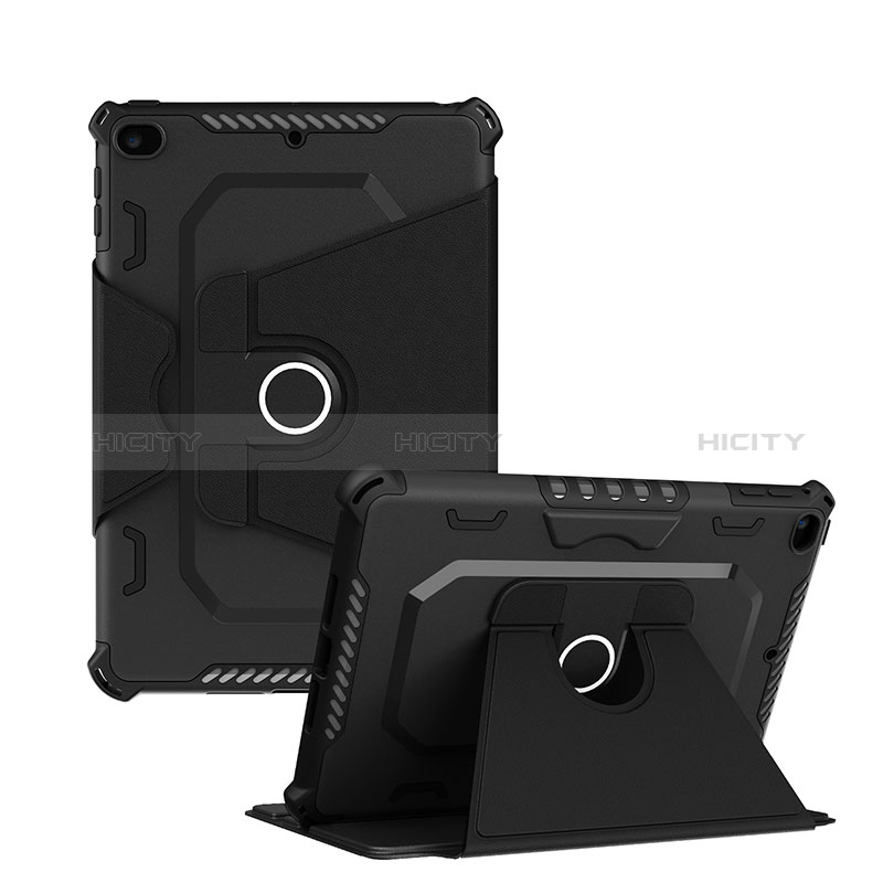 Funda Bumper Silicona y Plastico Mate Carcasa con Soporte L04 para Apple iPad Mini 4