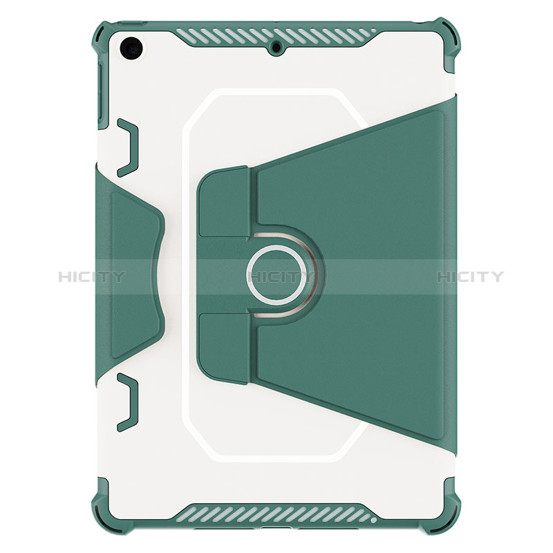Funda Bumper Silicona y Plastico Mate Carcasa con Soporte L05 para Apple iPad 10.2 (2019)