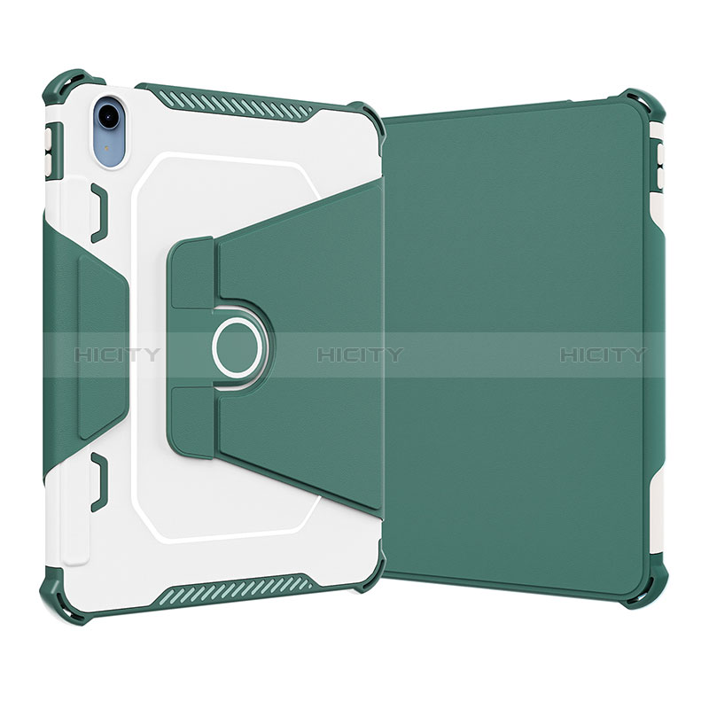 Funda Bumper Silicona y Plastico Mate Carcasa con Soporte L05 para Apple iPad 10.9 (2022)