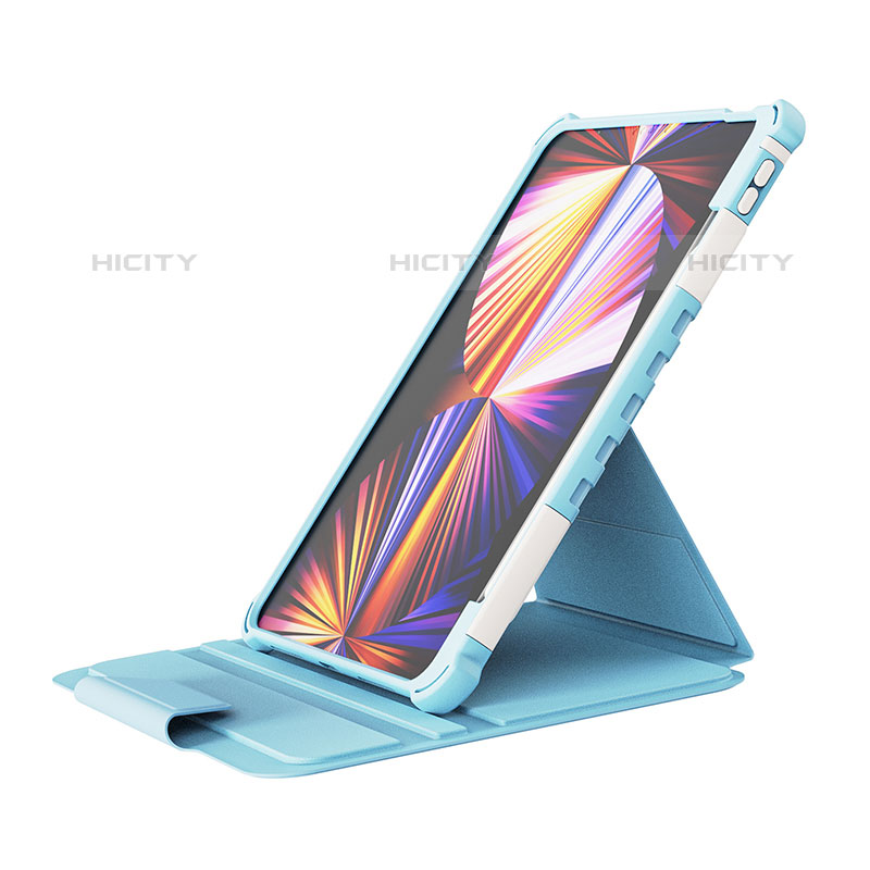 Funda Bumper Silicona y Plastico Mate Carcasa con Soporte L05 para Apple iPad Pro 11 (2021)