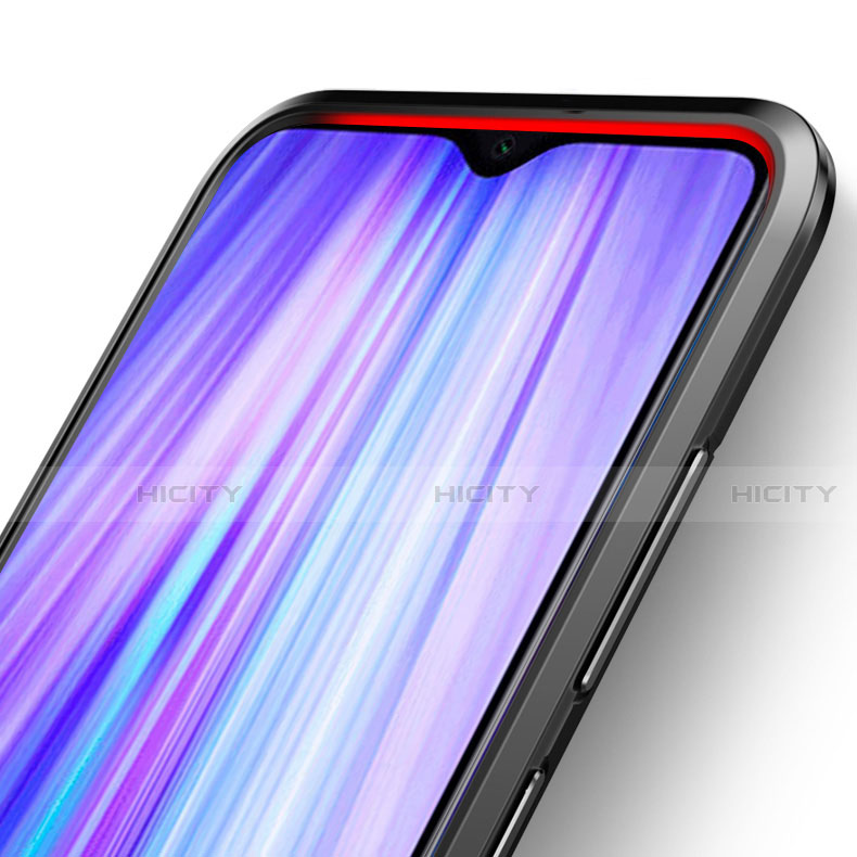 Funda Bumper Silicona y Plastico Mate Carcasa con Soporte para Xiaomi Redmi Note 8 Pro