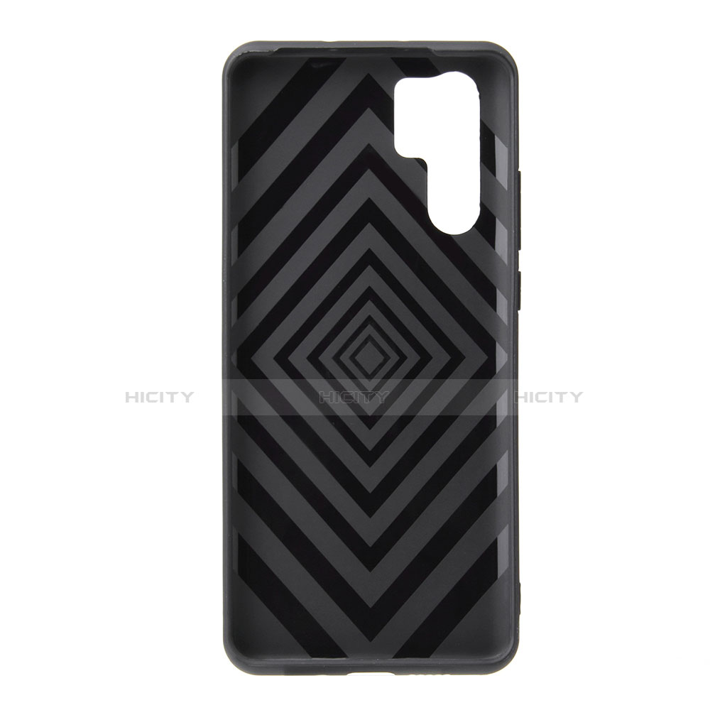 Funda Bumper Silicona y Plastico Mate Carcasa con Soporte T01 para Huawei P30 Pro New Edition