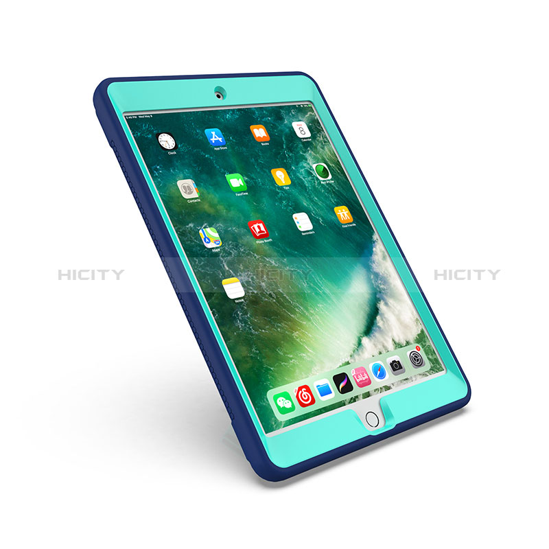 Funda Bumper Silicona y Plastico Mate Carcasa con Soporte YJ2 para Apple iPad 10.2 (2019)