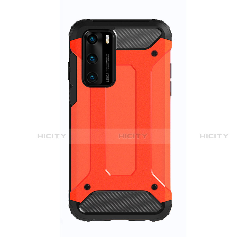 Funda Bumper Silicona y Plastico Mate Carcasa N01 para Huawei P40