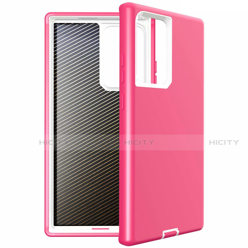 Funda Bumper Silicona y Plastico Mate Carcasa N02 para Samsung Galaxy Note 20 Ultra 5G