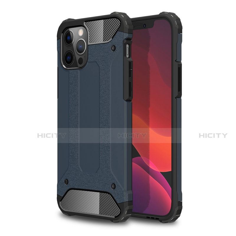 Funda Bumper Silicona y Plastico Mate Carcasa para Apple iPhone 12 Pro