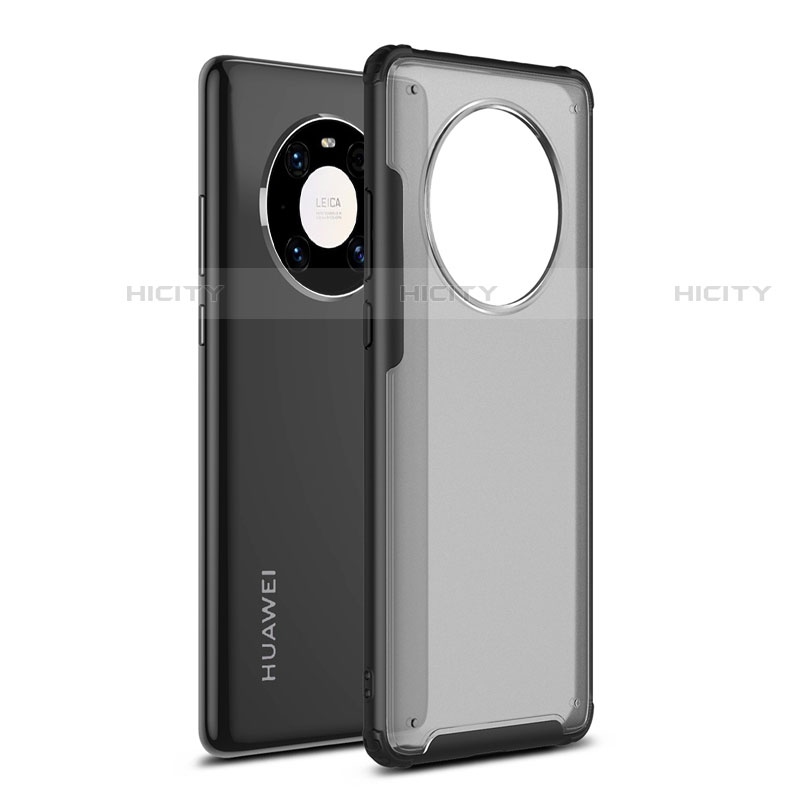 Funda Bumper Silicona y Plastico Mate Carcasa para Huawei Mate 40E Pro 5G Negro