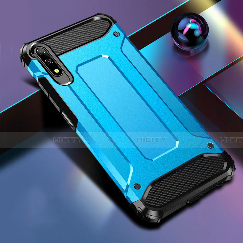 Funda Bumper Silicona y Plastico Mate Carcasa para Huawei P Smart Z (2019)