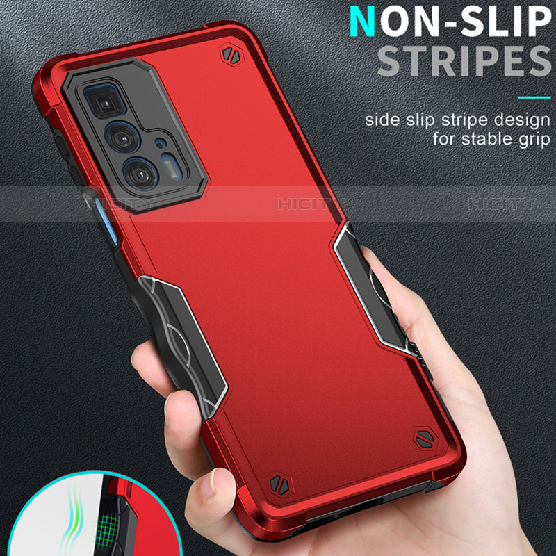 Funda Bumper Silicona y Plastico Mate Carcasa para Motorola Moto Edge 20 Pro 5G