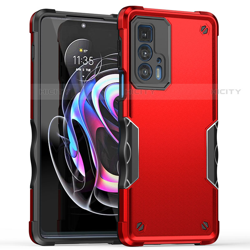 Funda Bumper Silicona y Plastico Mate Carcasa para Motorola Moto Edge 20 Pro 5G