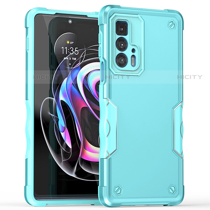 Funda Bumper Silicona y Plastico Mate Carcasa para Motorola Moto Edge S Pro 5G